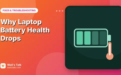 Why Laptop Battery Health Degrades Faster Than You Think (and How to Slow It Down)