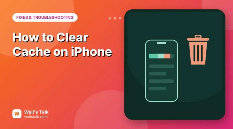 Illustration of a phone with a storage bar and a trash can