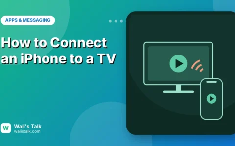 How to Connect an iPhone to a TV (AirPlay, HDMI and More)