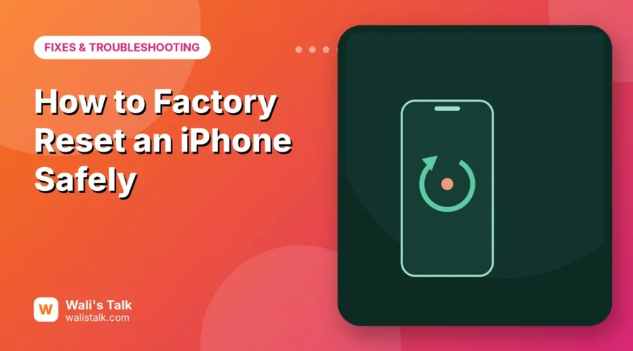Illustration of a phone with a circular reset arrow