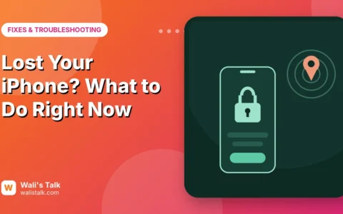 Lost Your iPhone? What to Do Right Now (Step by Step)