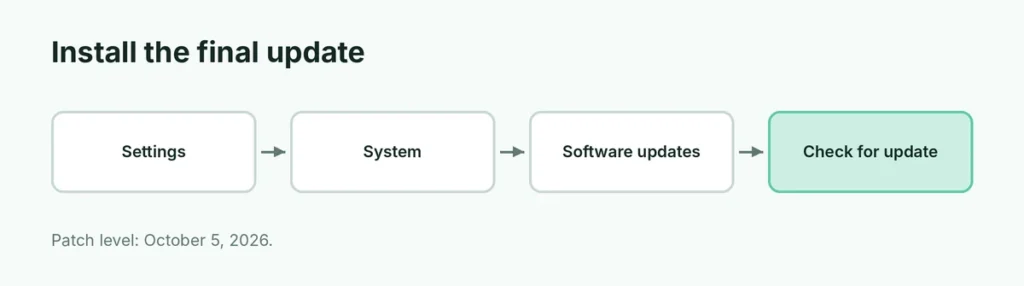 Steps to install the final Pixel 6 update