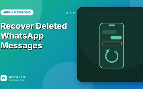 How to Recover Deleted WhatsApp Messages (And When It’s Impossible)