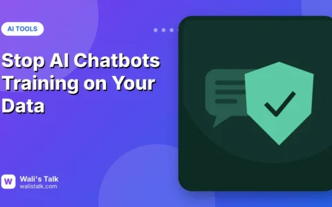 How to Stop ChatGPT, Gemini, Claude and Other AI Chatbots Training on Your Data