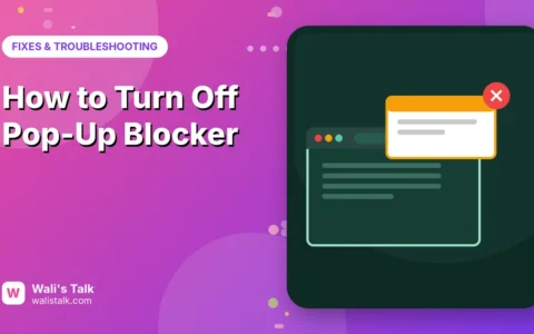 How to Turn Off Pop-Up Blocker (Chrome, Safari, Edge)