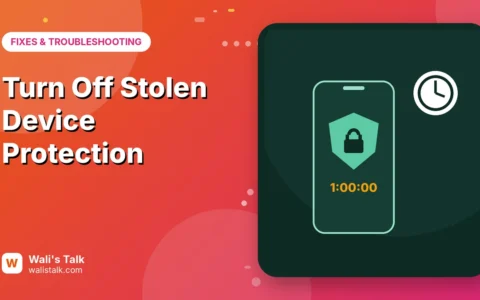 How to Turn Off Stolen Device Protection on iPhone